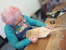 Load image into Gallery viewer, Master Class in Pyro and Paint on wood