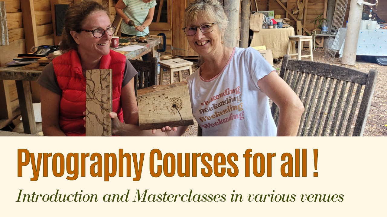Carry on Crafting Pyrography Workshops Sunday 12th July 2026