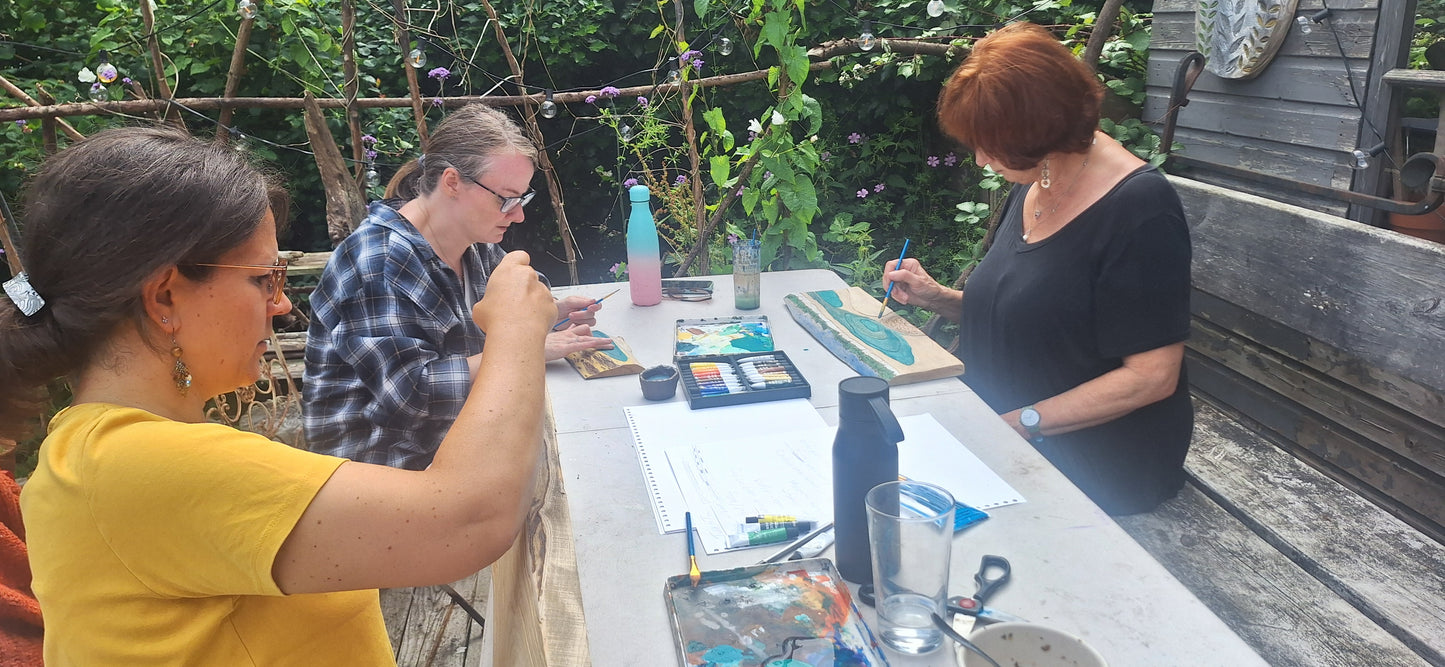 Half day Pyrography Taster Workshop at Earth Studios