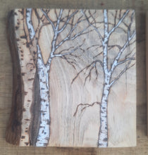 Load image into Gallery viewer, Birch on Rustic Wood
