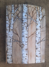 Load image into Gallery viewer, Birch on Rustic Wood
