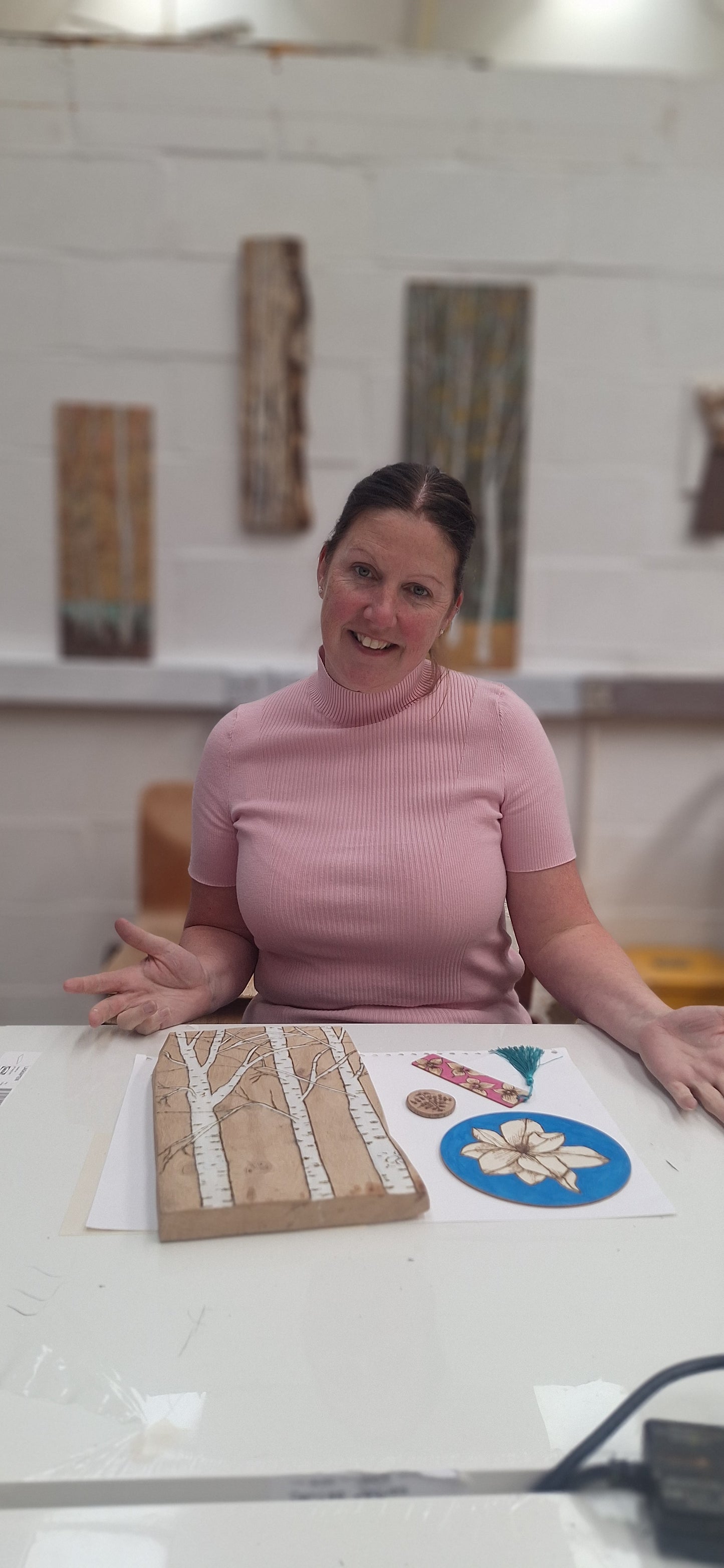 Half day Pyrography Taster Workshop at Earth Studios