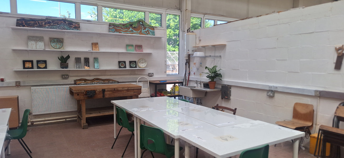 Half day Pyrography Taster Workshop at Earth Studios