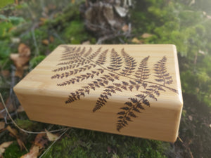 Fern Bamboo Yoga Block