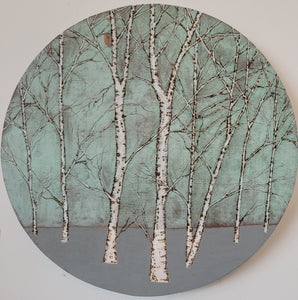 Round Medium Birch
