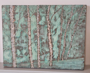 Birch Woodland Verdigris