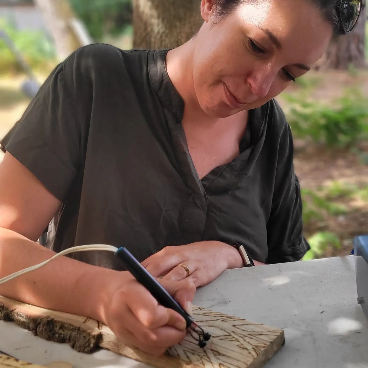 Half day Pyrography Taster Workshop at Earth Studios