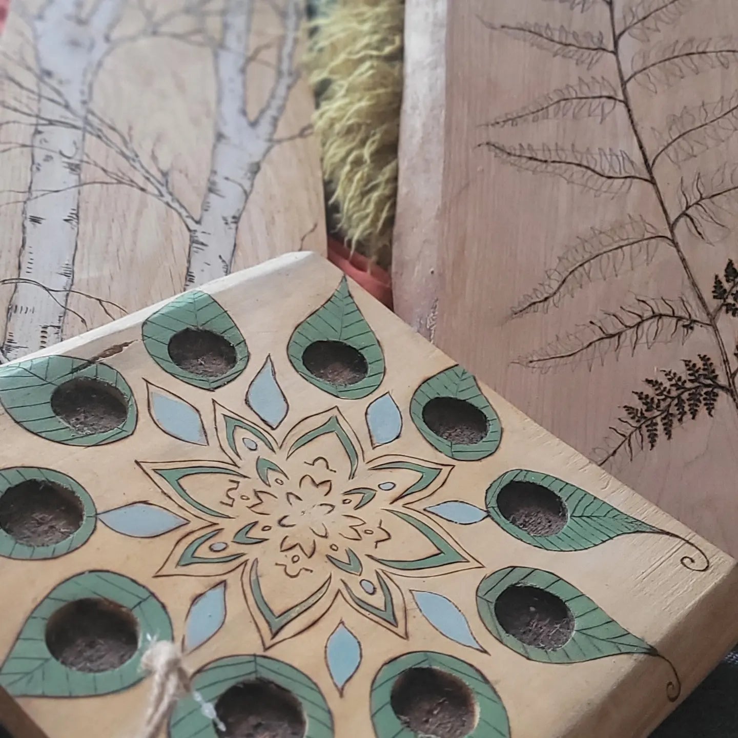 Half day Pyrography Taster Workshop at Earth Studios
